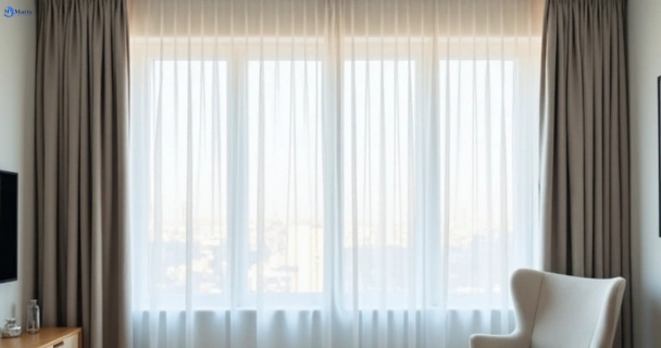 Freshly steam cleaned curtains in bundoora-vic QLD